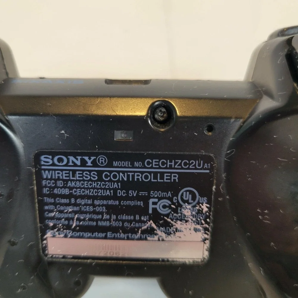 Sony Playstation 3 PS3 Controller Genuine OEM Dualshock Black